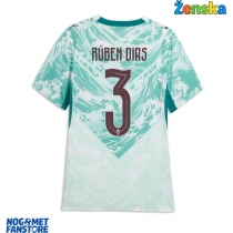 Portugal Ruben Dias #3 Gostujuci Dres za Ženska SP 2026 Kratak Rukav